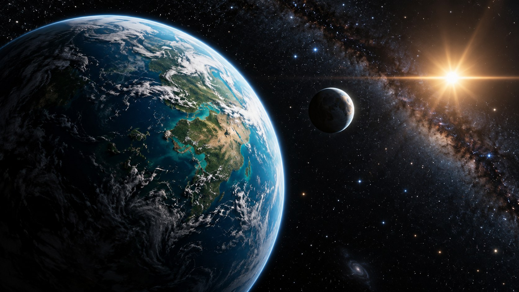Real exoplanet-related image used as a visual for habitable worlds