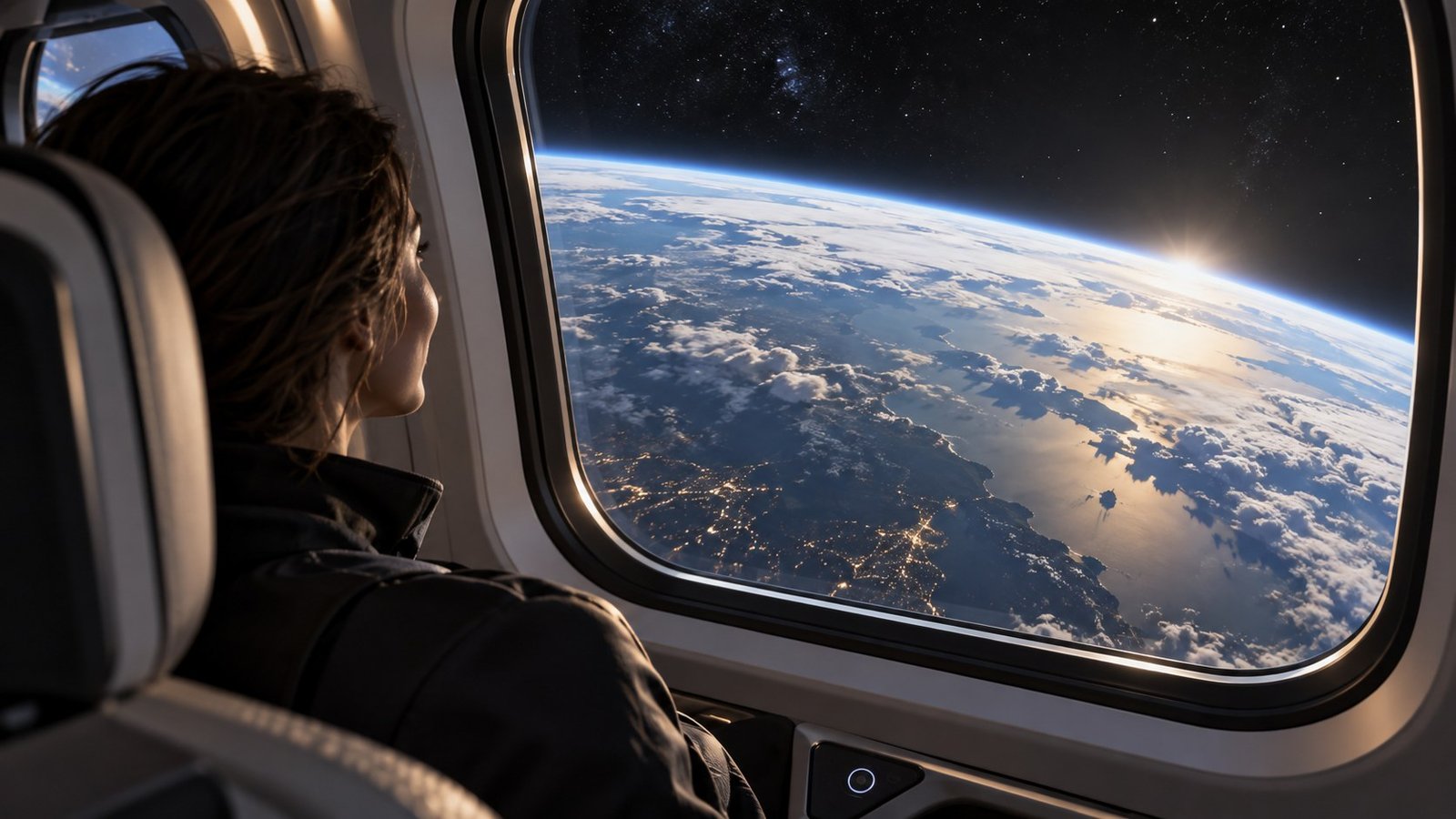 Real Earth observation image from space